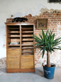 Antique roller shutter cabinet