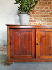 Antique sliding door cupboard