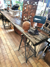 Industrial rustic scaffold (side) table