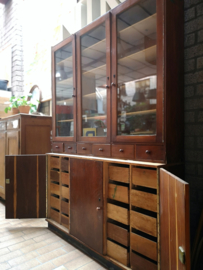 Vintage apothecary cabinet