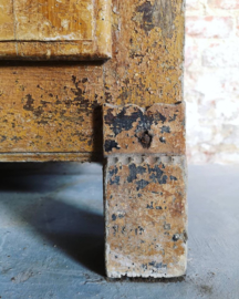 Antique rustic cabinet