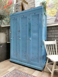 wooden locker cabinet