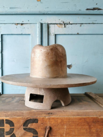 Vintage cast aluminum hat mold