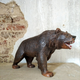 Blackforest handcarved wooden bear