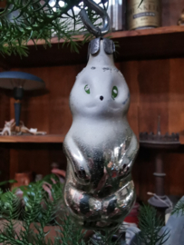 vintage glass ornament squirrel