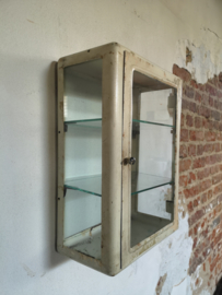 Vintage steel medicine cabinet
