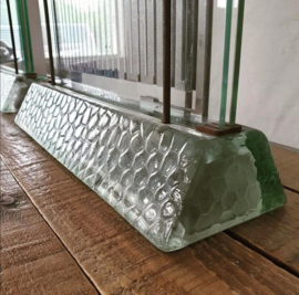 Glass radiator/lamp ~ art deco ~ model radiaver ~