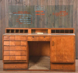 1950's apothecary cabinet/desk