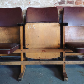 Vintage cinema seats