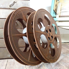 Rare 1920's film reel storage cabinet