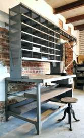 Industrial postal office desk