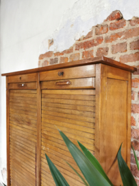 Antique roller shutter cabinet