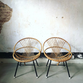 Vintage Rohe rattan chair
