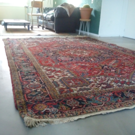 Old woolen carpet