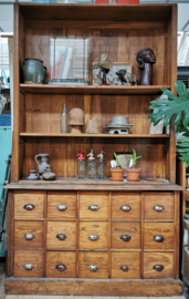 Antique apothecary cabinet