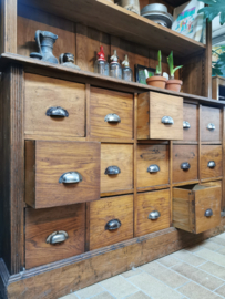 Antique apothecary cabinet