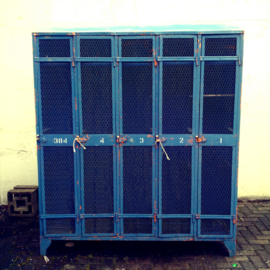 Industrial doublesided locker cabinet