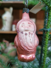 Glass ornament Santa claus vintage