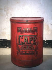 Antique large coffee container