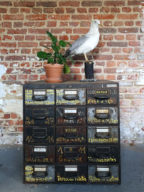 Industrial chest of drawers