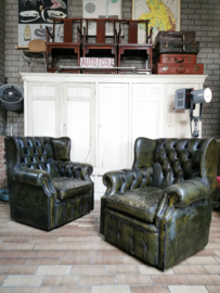 Chesterfield wingback chair
