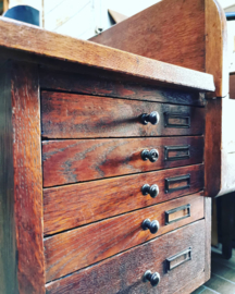 Antique & Unique cylinder desk