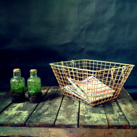 metal oyster basket