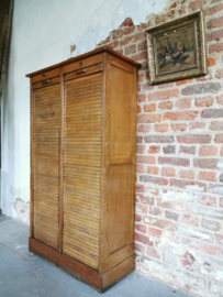 Antique roller shutter cabinet