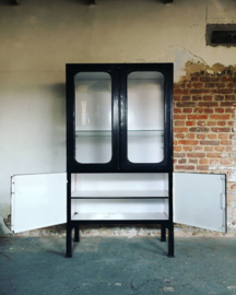 old hospital cabinet