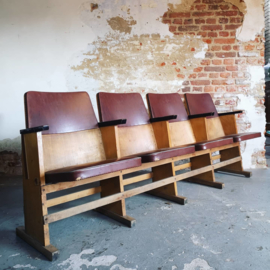 Vintage cinema seats