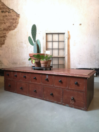 Antique small apothecary cabinet