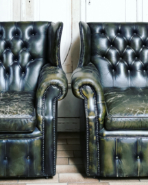 Chesterfield wingback chair