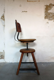 1920's rowac industrial stool