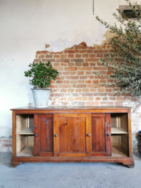 Antique sliding door cupboard