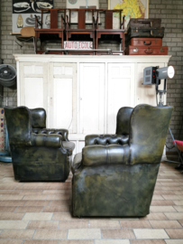 Chesterfield wingback chair