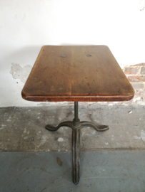 Antique industrial sidetable