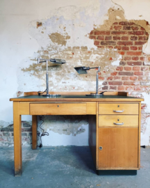 Vintage post office desk