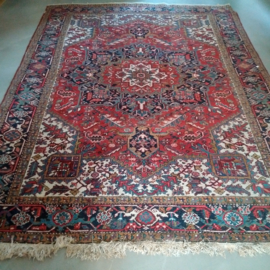 Old woolen carpet