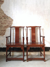 Chinese Yoke-back chairs