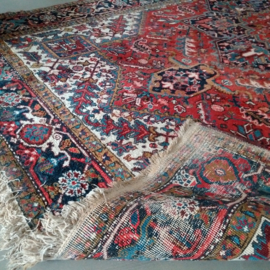 Old woolen carpet