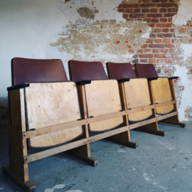 Vintage cinema seats