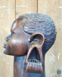 Wooden african Kikuya tribal sculpture