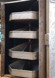 steel industrial carrousel cabinet