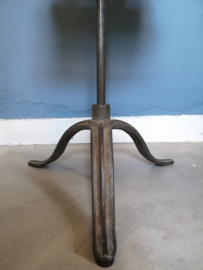 Antique industrial sidetable