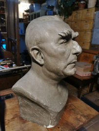 old plaster buste