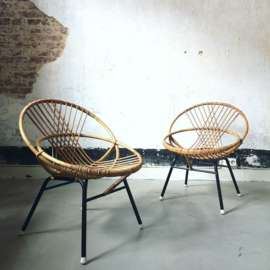 Vintage Rohe rattan chair