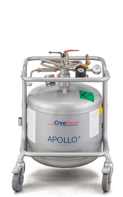 Apollo 100, dewar voor 100 liter vloeibare stikstof