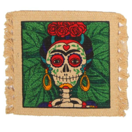 DAY OF THE DEAD COASTER FRIDA KAHLO