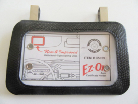 VINTAGE REGISTRATION HOLDER