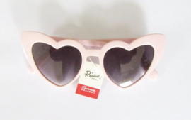 HEART SUNGLASSES LOLITA. PASTEL PINK